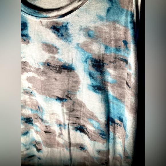 Simply Vera Vera Wang Tie Dye Tank Top Size PM Petite Medium - Picture 6 of 8